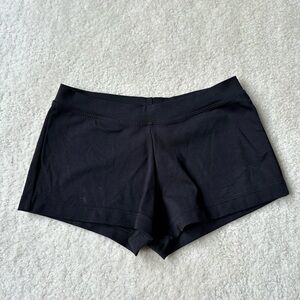 Capezio Black Booty Shorts